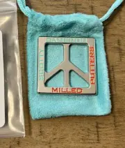 Scotty Cameron Coin Peace Sign Large Square Scotty Blue/Neon Orange