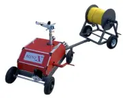 DuCaR IrriCruiser Mini Soft Hose Travelling Irrigator, run length 120m