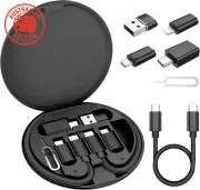 USB Charging Adapter Kit Box,Usb to USBC Adapter Set,Type C to USB 3.0 OTG Ios M