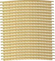 LALADEFIEE 20pcs Acoustic Guitar Fret Wire Replacement Kit Fret Wire for Acoustic Guitar Strings