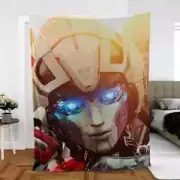 Transformers Rise of the Beasts Arcees Quest Fleece Blanket