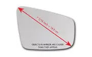 New Convex Mirror Glass Lens for 2010-12 BUICK LACROSSE Passenger Side Right RH