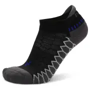 Balega Women/Men/Unisex Silver Running Socks Black Carbon - Black