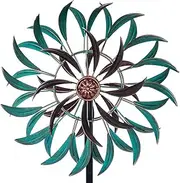 VEWOGARDEN 360° Outdoor Wind Spinner, Wind Sculpture Spinner with Metal Stake, Yard Art Decor for Patio, Lawn & Garden 63 * 13