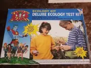 Captain Planet Deluxe Ecology Test Kit 1991 Vintage Complete Tiger Toys