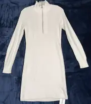 NWT Abercrombie & Fitch Women's 1/4 Zip Long Sleeve Dress, Size M