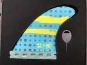 Creatures Surfboard Fins -Mitch Coleborn model -Vert series small core flex