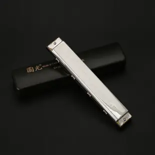 口琴 上海國光24孔重音C調口琴 harmonica GG24A-3 樂器