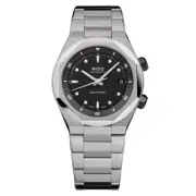 *BRAND NEW* Mido Multifort Auto Two Crowns Black Dial Men's Watch M0475071105100