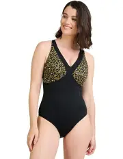 [Sans Complexe] Escapade Sustainable Padded One Piece Swimsuit in Black