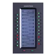 Grandstream GXP2200 Extension Module, 20 key Expansion Module, 128x384 LCD for GXP2140, GXP2170 & GXV3240