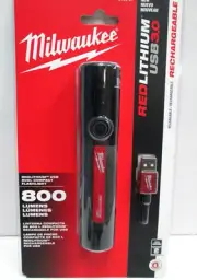 New Milwaukee 2160-21 800 Lumens High Definition Rechargeable Flashlight USB3.0