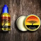Natural Beard Oil and Balm Set Best Beginner Kit inc Jojoba Oil & Mango Butter