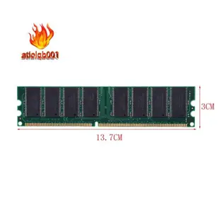 2.6v DDR 400MHz 1GB 內存 184Pins PC3200 台式機用於 RAM CPU GPU APU