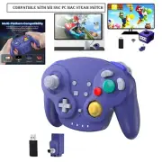 Wireless NGC Wavebird Switch Controller for Wii Switch Gamecube Steam PC MAC