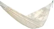 TOWEBOORY Brazilian Double Hammock, Soft Cuddle Hammock, Outdoor Camping Hammock, 2 Person Hammock for Camping, Yard, Garden, Patio, Outdoor, Indoor (White)