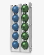 Nespresso Vertuo Pod Magnetic Holder (10 Pod Capacity) Acrylic Fridge Organizer