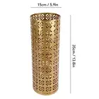 Umbrella Holder Hollow Copper Umbrella Holder Bin 35x15x15cm/13.8x5.9x5.9in