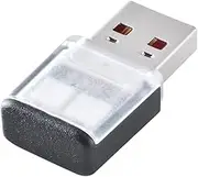 Seiwa IMP161 Car Supplies, LED Illumination, Reversible USB Touch Illumination, 8 Color Switching, Dimmable, Uses RGB High Brightness LED