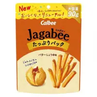 在飛比找蝦皮購物優惠-日本 Calbee Jagabee 薯條 奶油醬香口味90g