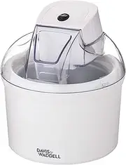 Davis & Waddell Electric Ice Cream Maker Electric Ice Cream Maker, White, DES0318