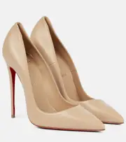 Christian Louboutin So Kate 120 leather pumps