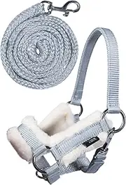 HKM SPORTS EQUIPMENT Hobby Horse Halter Set (Grey)