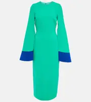 [Roksanda] Roksanda Wool midi dress AU 8 blue