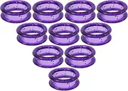 12Pcs Dog Grooming Scissors Finger Rings Soft Silicone Protector Grips for Enhanced Comfort and Secure Grip During Pet Hair Cutting Sessions Durable and Ergonomic Design