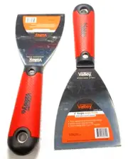NEW TWO 3" ANGLE JOINT KNIFE SCRAPER TWO CUSHIONED HANDLE NEW PUTTY KNIFE