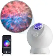 BlissLights Sky Lite Evolve - Galaxy Projector, LED Nebula Lighting, WiFi App, for Meditation, Relaxation, Gaming Room, Home Theater, and Bedroom Night Light Gift (Nebula Cloud Only)