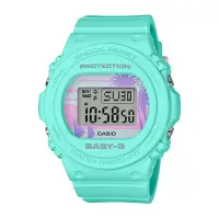 在飛比找momo購物網優惠-【CASIO 卡西歐】BABY-G 海灘風情電子錶 橡膠錶帶