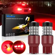 7443 39SMD-2835 Red Light LED Bulbs for Honda Civic 2012-2019 Brake Tail Light (for: Honda Civic)