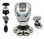 Powerful Beard Hair Electric Shaver For Men Body Trimmer Grooming Kit Electric Razor Cool Robot Styling Balde Shaving Machine
