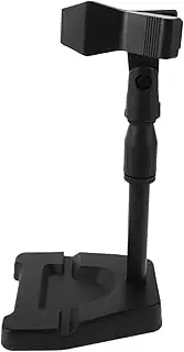 Toyvian Adjustable Desktop Mic Stand With Clamp: Rotating Tabletop Microphone Holder For Recording Streaming And Meetings - Desk Mic Stand