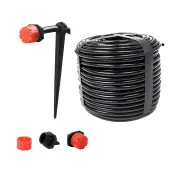 50M Hose Garden Irrigation System Plant Watering DIY Micro Drip Kits