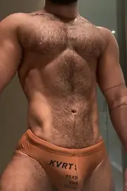 [K118] Handsome Man Cute Male Model Showing Off Body Physique Art Photography