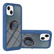 YB PC Series-5 for iPhone 15 Plus Ring Kickstand Cover PC+TPU Anti-drop Phone Case