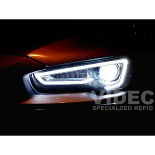 威德汽車 HID 三菱 LANCER IO FORTIS 鯊魚頭 總成式 魚眼 大燈 惡魔眼 樣式 方向燈跑馬