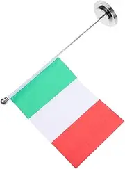 SOPOTUTU Italian Flag Table Runner Mini Desk Flag for Home Decor Polyester National Banner Italy Themed Decorations