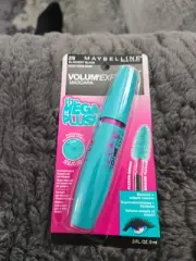 (6) Maybelline Volum'Express Mega Plush Mascara Sealed 270 - Blackest Black