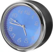 Car Clock Truck Car Digital Clock Tiny Clock Vehicle Clock Desk Clock Mini Clock for Car Dash Small Clock for Car Dashboard Clock Auto Clock Mini Clock for Car Metal Blue