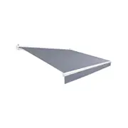 Windoware 5.8 x 3m Charcoal Semi Cassette Outdoor Folding Arm Awning