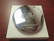 r266 Giorgio Valenti Folding Compact Double Mirror Make Up Paris Absolutely New!