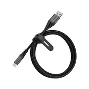 OtterBox 1m USB-A To Lightning Cable (Dark Ash Black)