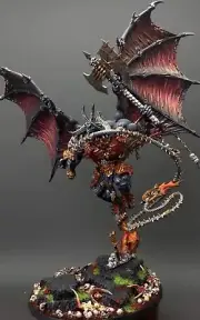 Daemons of Khorne Bloodthirster Warhammer 40000 40k Chaos Custom Model Painting