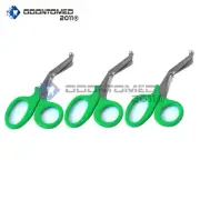 3 Green Emt Paramedic Bandage Shears Ems Scissors 7.5"