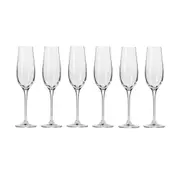 Krosno Harmony Champagne Glasses 200ml (Set of 6)