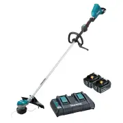 Makita DUR368LPT2 - 36V (18Vx2) Brushless Loop Handle Line Trimmer Kit (2 x 5.0Ah)