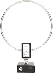 High Performance Short Radio Antenna Stainless Steel Loop Antenna with 20dbi Gain for Indoor Reception Material Stainless Steel